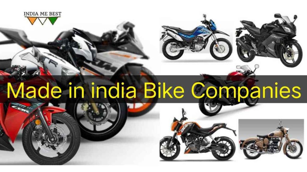 made in india bike companies