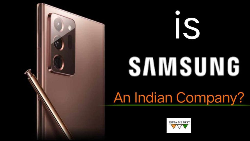 is samsung an indian company